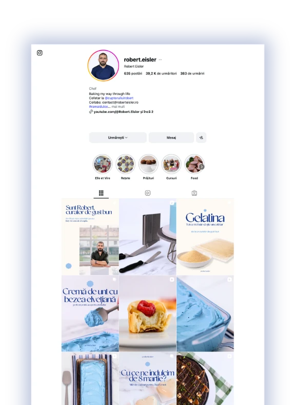 Robert Eisler Instagram identity